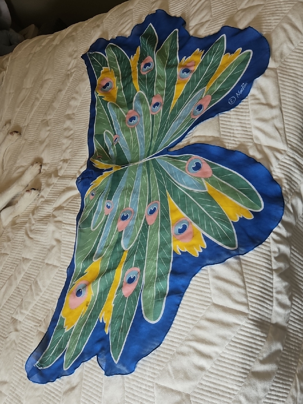 NoaPoa Butterfly Wing scarf